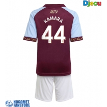 Aston Villa Boubacar Kamara #44 Domaci Dres za djecu 2025-26 Kratak Rukav (+ Kratke hlače)